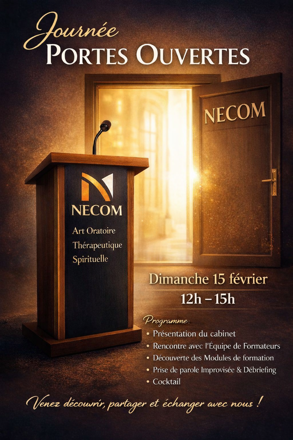 Journée Portes Ouvertes du Cabinet NECOM